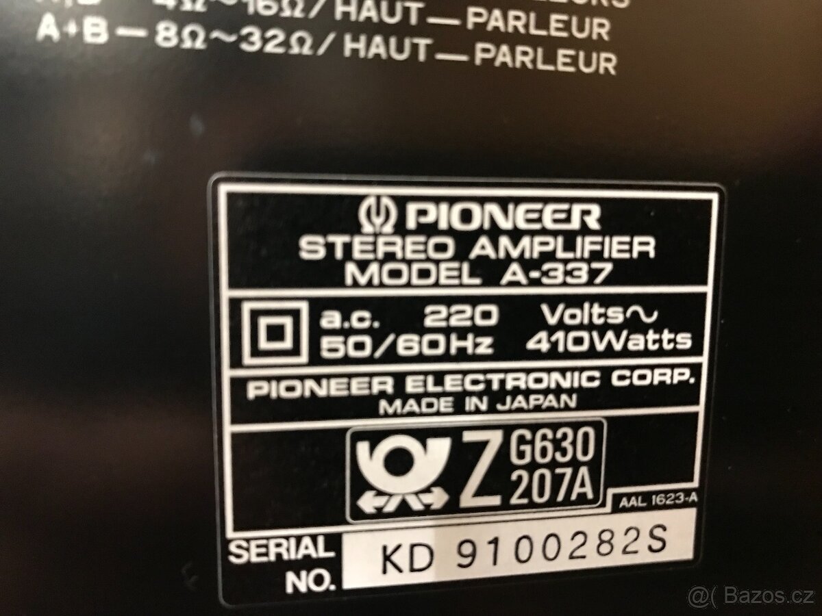 Pioneer A-339/337 - 17