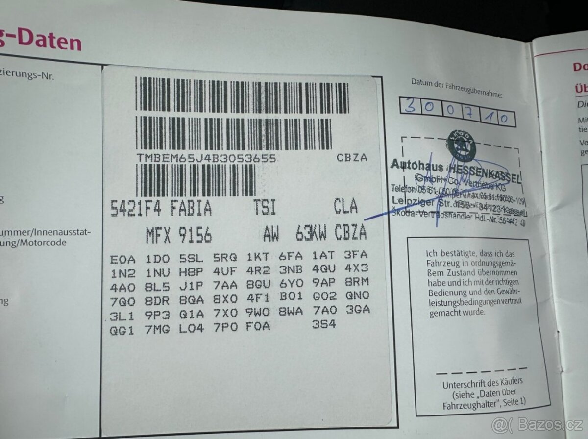 Prodám Škoda Fabia 1.2Tsi 63kw - 17