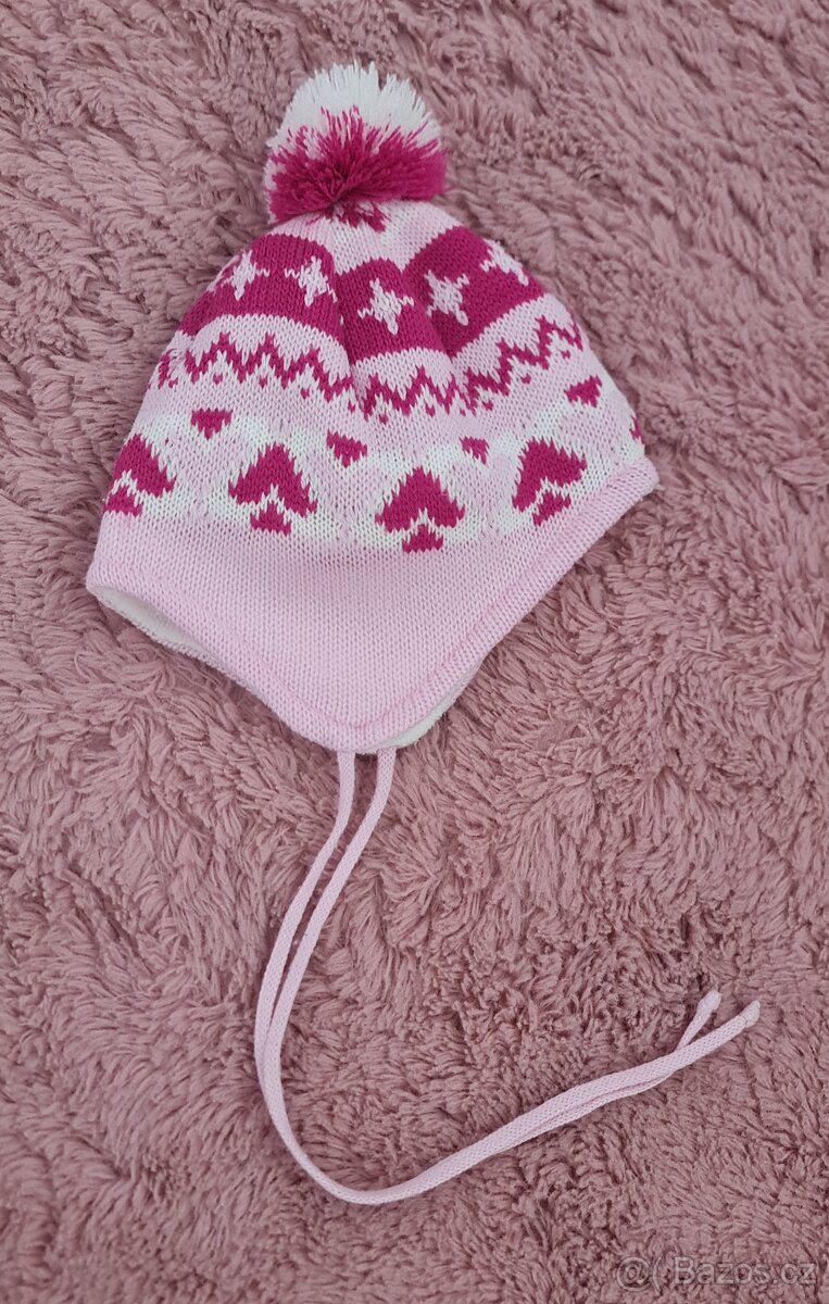 dívčí zimní kombinéza Tchibo vel. 86/92 + zdarma čepice - 17