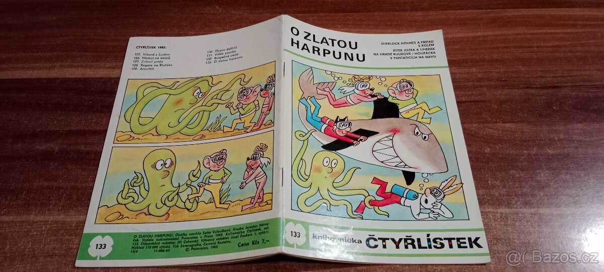 Čtyřlístek č. 126 - 133. Ročník 1985. - 17