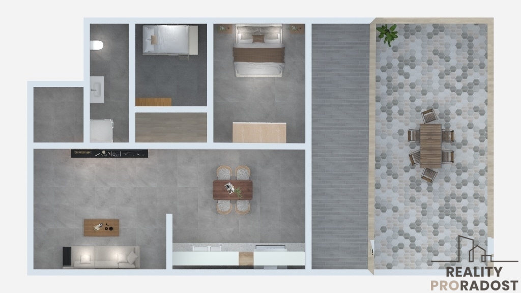 Prodej bytu 3+kk 63 m² Martinsicuro-Villa Rosa, Itálie - 17