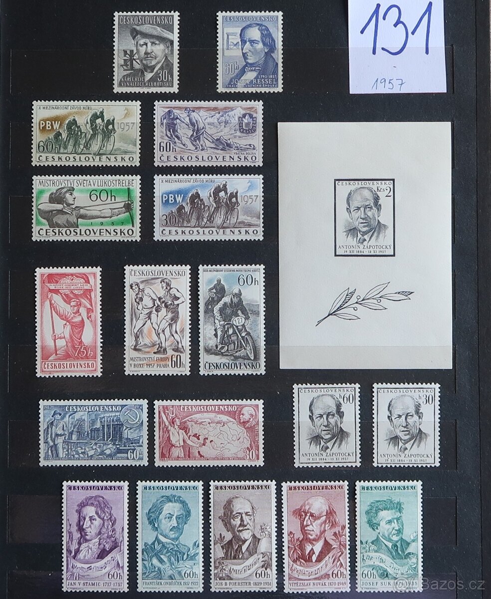 Známky Československo - F - 17