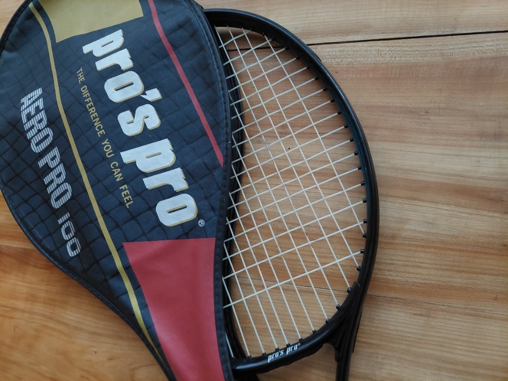 Pěkná tenisová raketa Prospro unisex = pánská i dámská SLEVA - 17