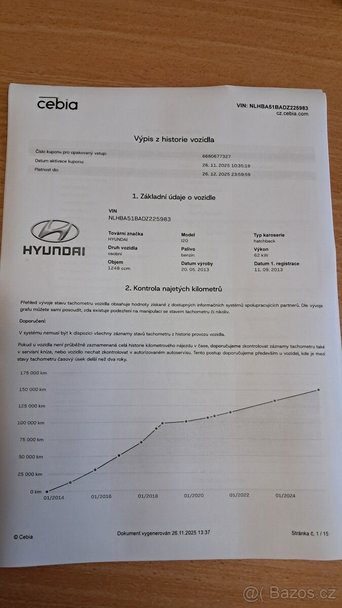 Hyundai i20, 1.2i / KLIMATIZACE ČR - 17