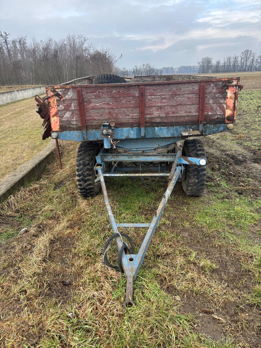 Traktorová vlečka, sklápěcí přívěs - 17