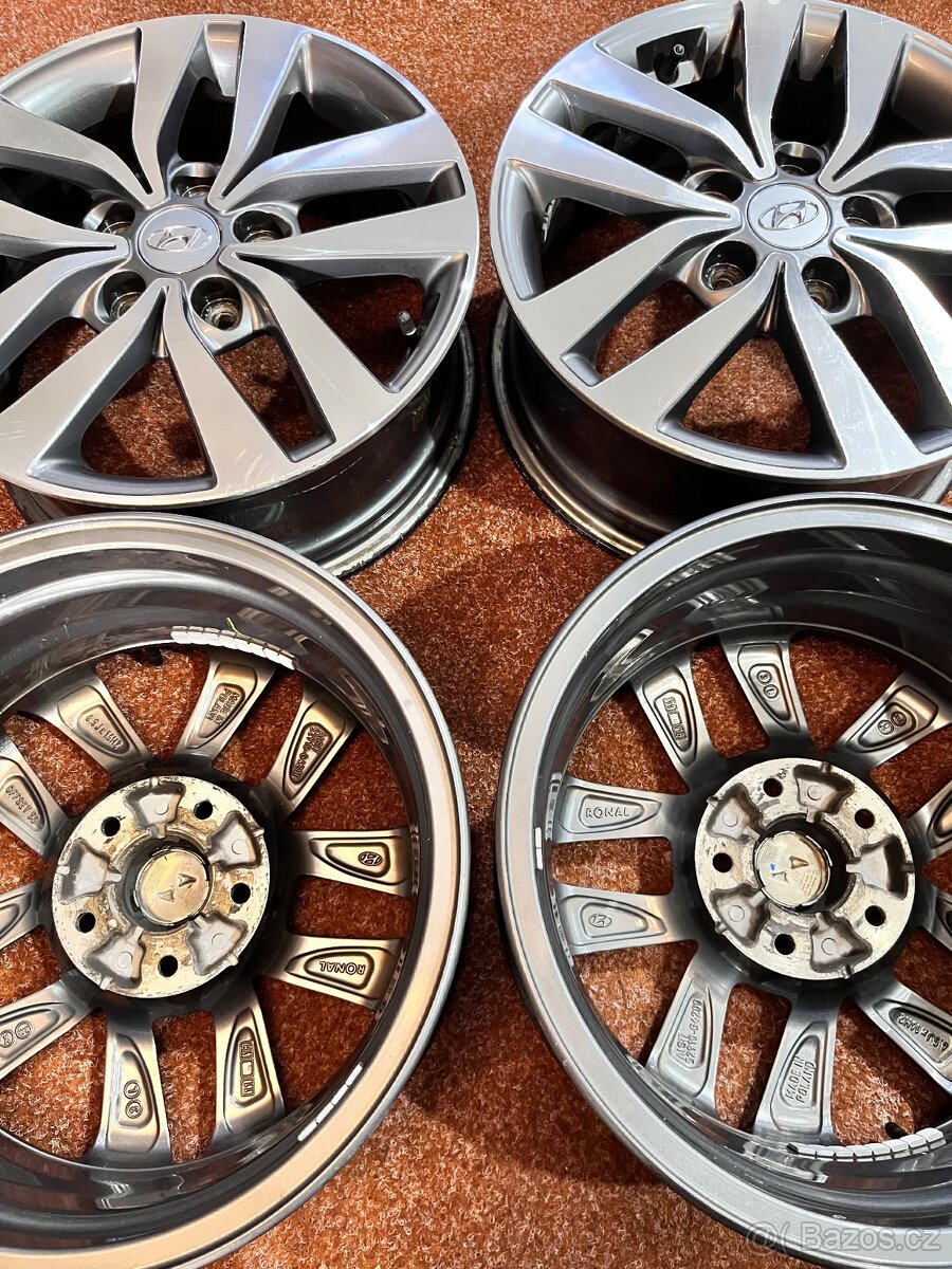 5x114.3 R16 originál disky Hyundai i30 - 17