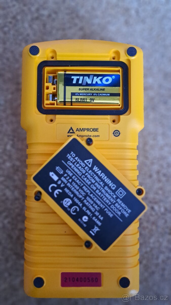 Nerozbitný multimetr AMPROBE HD160C (až 1500 V DC) pro FVE - 17