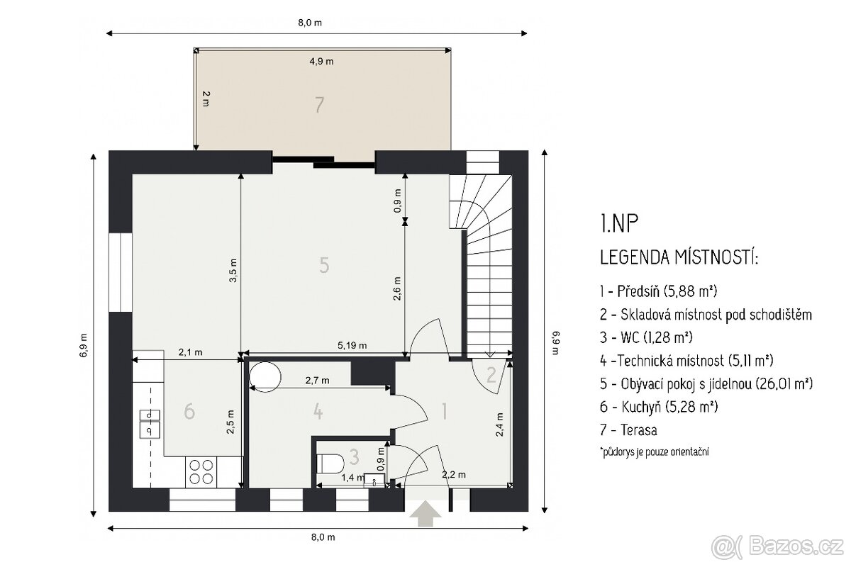 Prodej novostavby Pustiměř, okres. Vyškov - 17