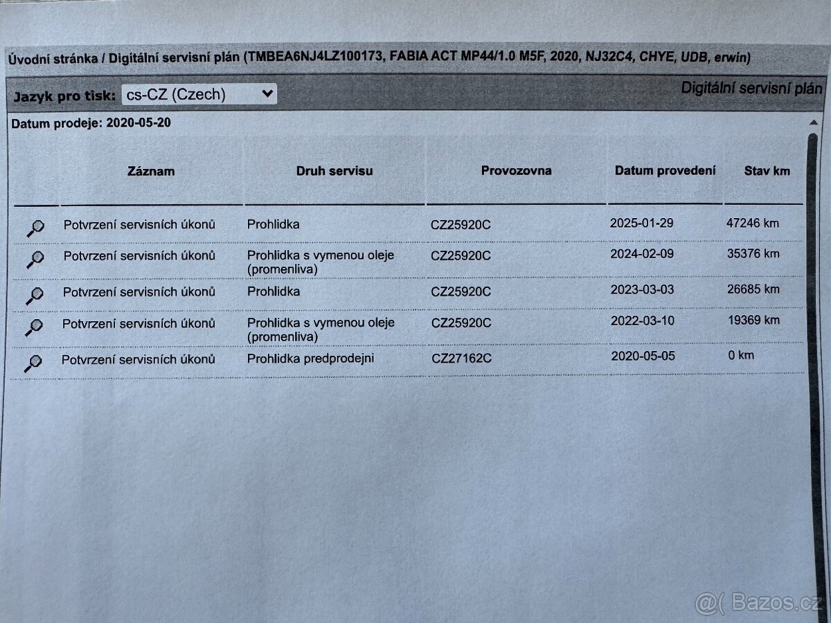 Škoda Fabia 1,0 MPI,DPH,1.maj.,původČR - 17