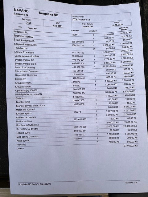 Avia D - po STK a rozsáhlých opravách - 17