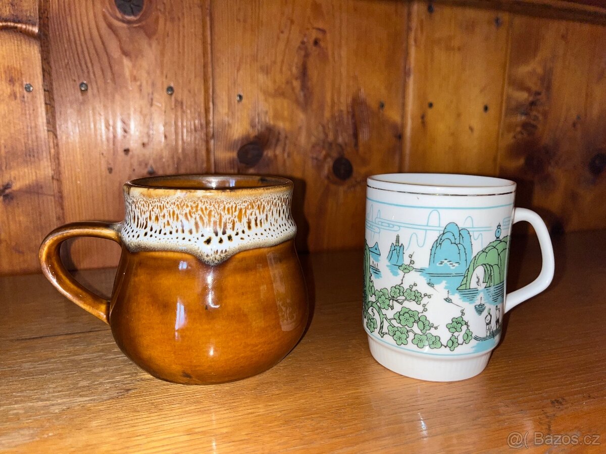 Mix retro skla, keramiky, porcelánu - 17