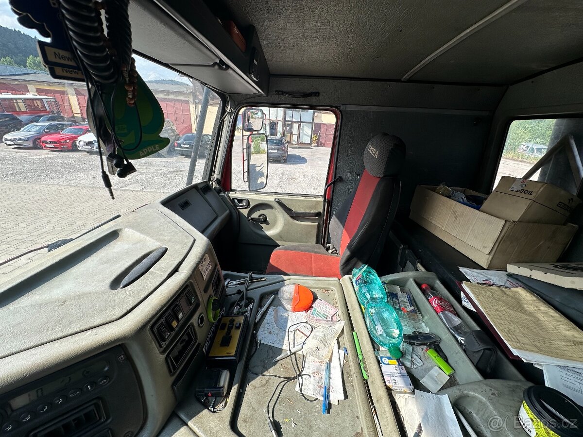 Tatra T815 lesovoz, návadzací, nesený vlek - 17