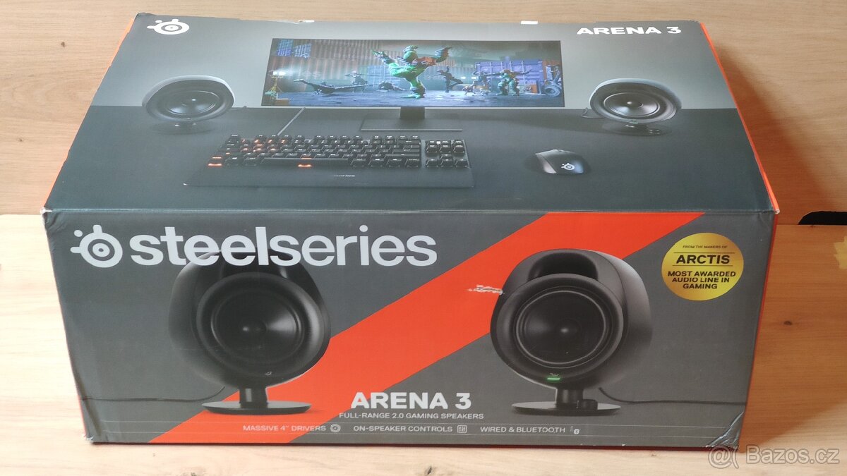 Predám PC reproduktory Steelseries Arena 3 - 17