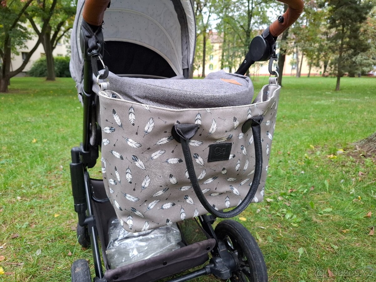 Kombinovaný kočárek Kinderkraft Prime 3v1 + příslušenství - 17