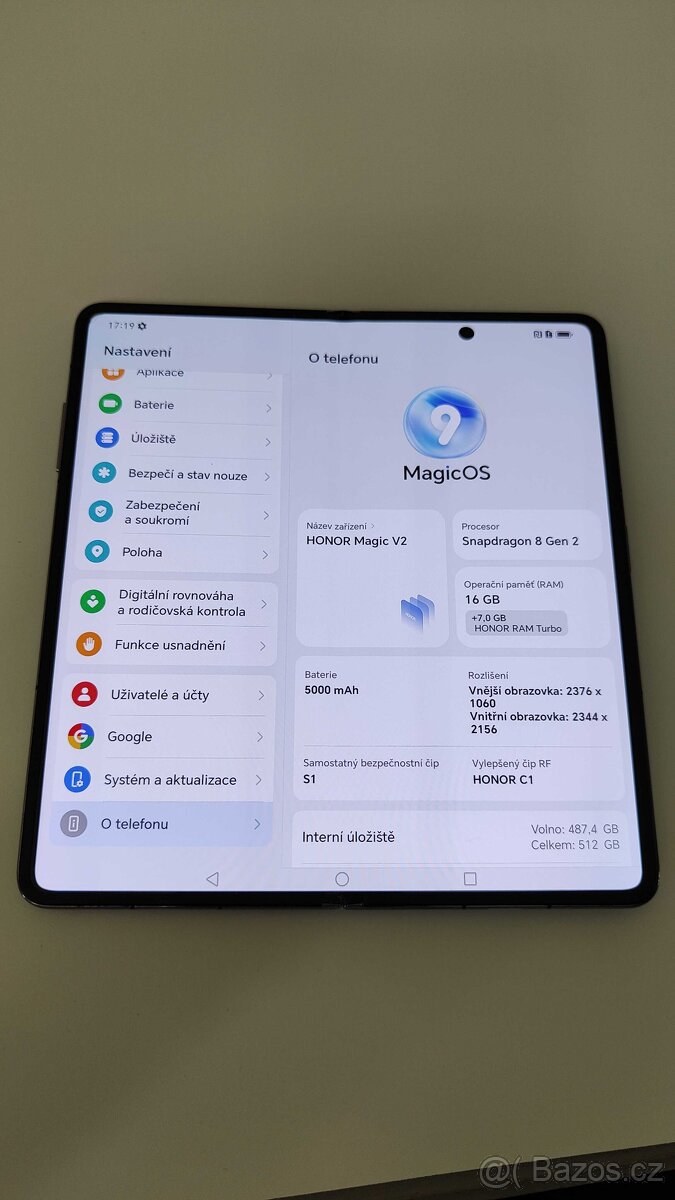 HONOR Magic V2 16GB/512GB - 17