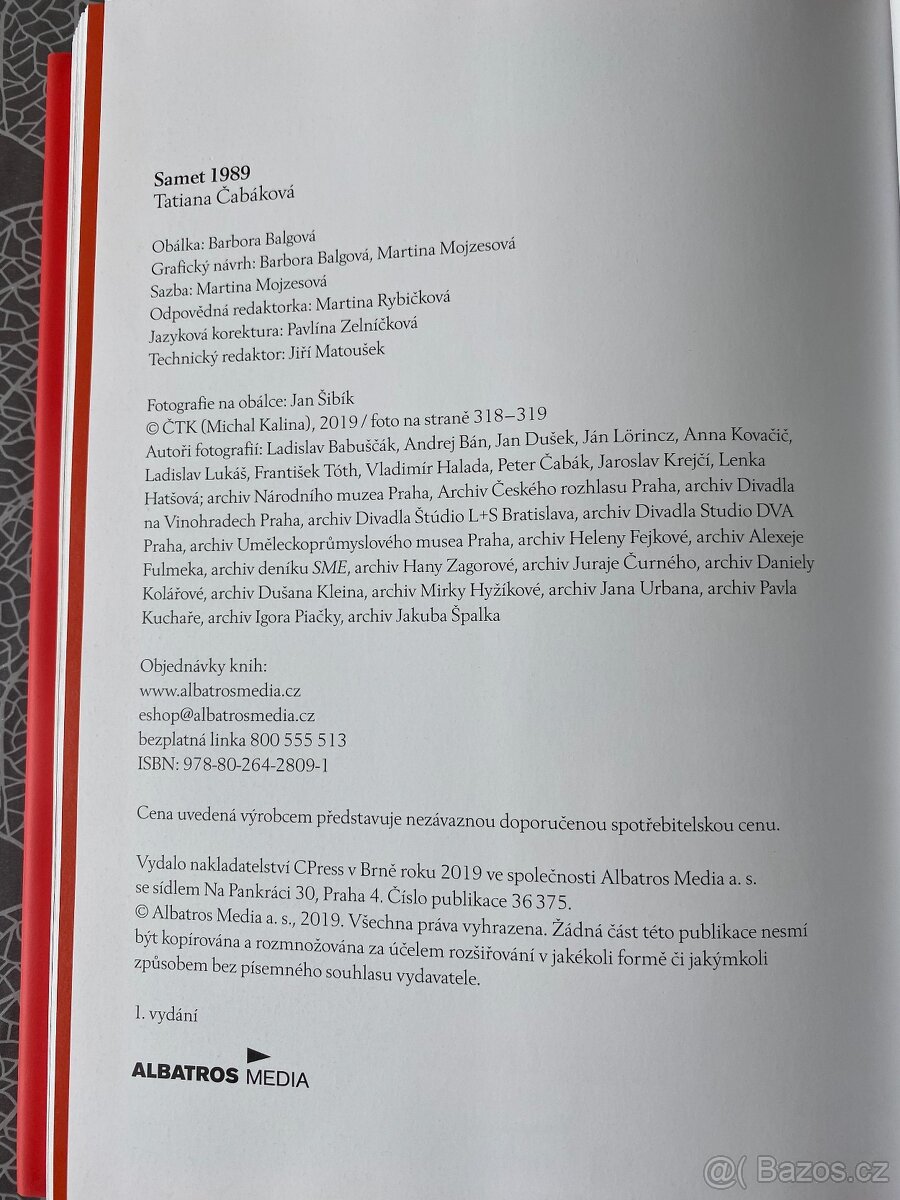 Nová kniha Samet 1989 - 17