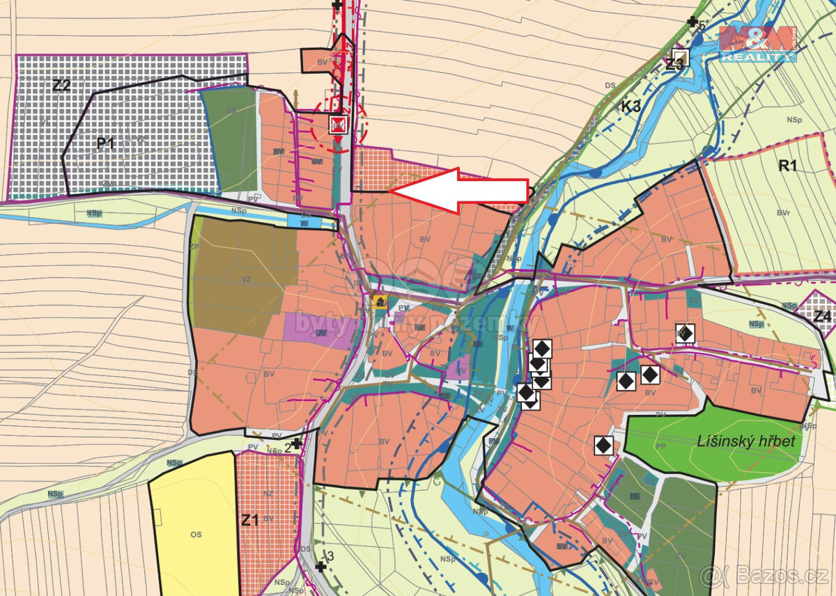 Prodej pozemku k bydlení, 1606 m², Líšina - 17