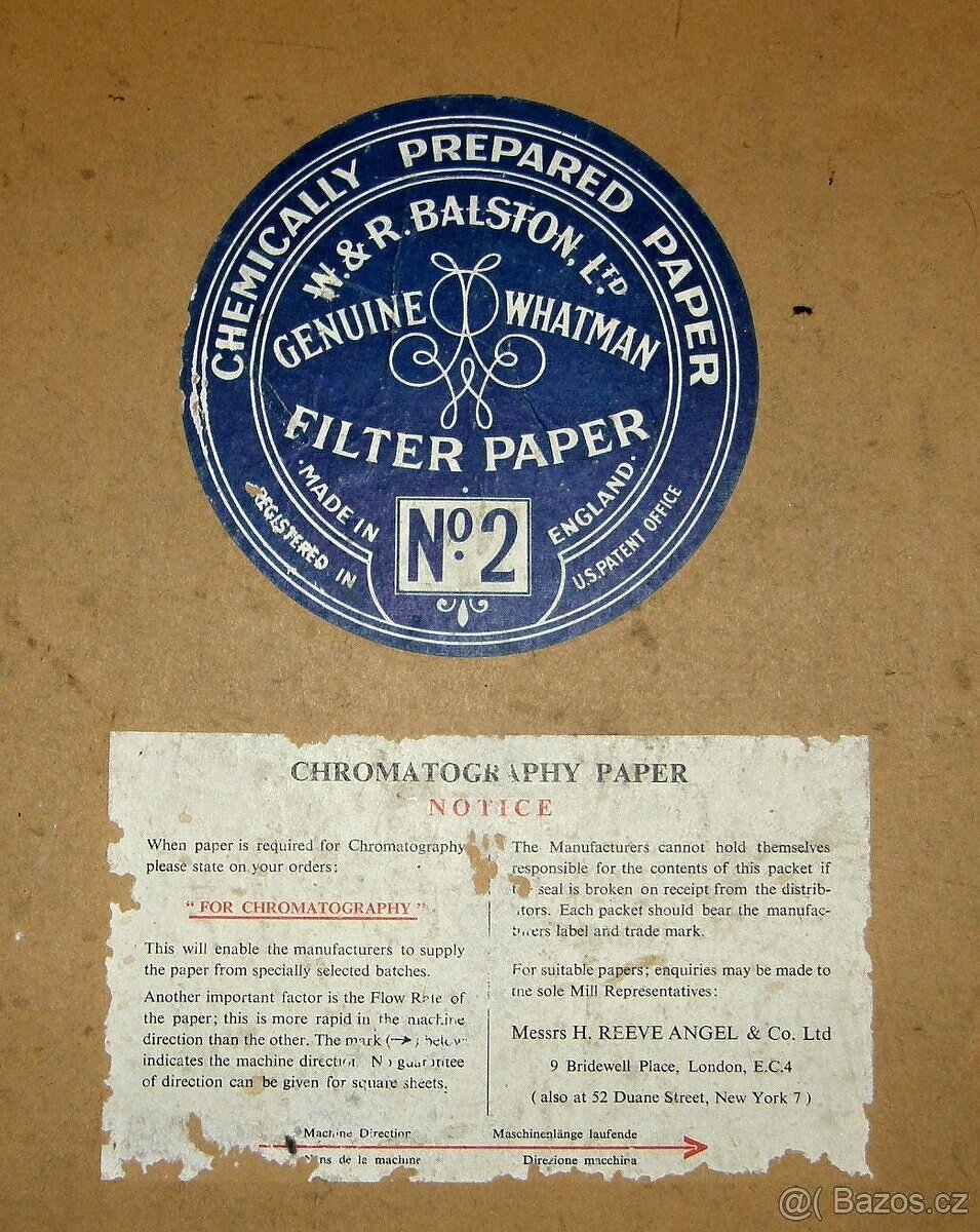 Laboratorní sklo, filtrační papír - 17