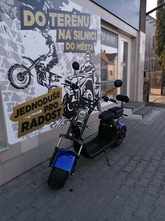 Elektrokoloběžka Lera Scooters C2 2000W - 17