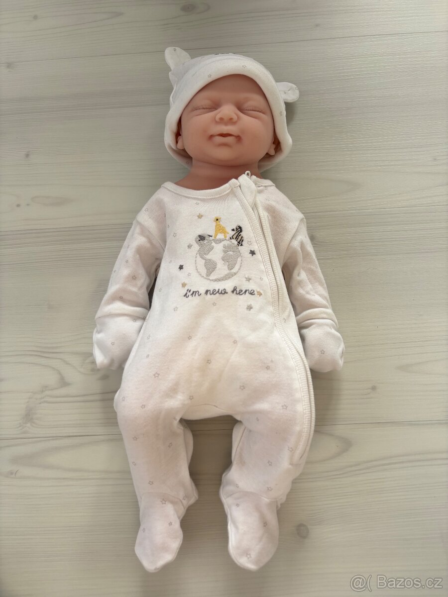 Silikonová panenka holčička - 17