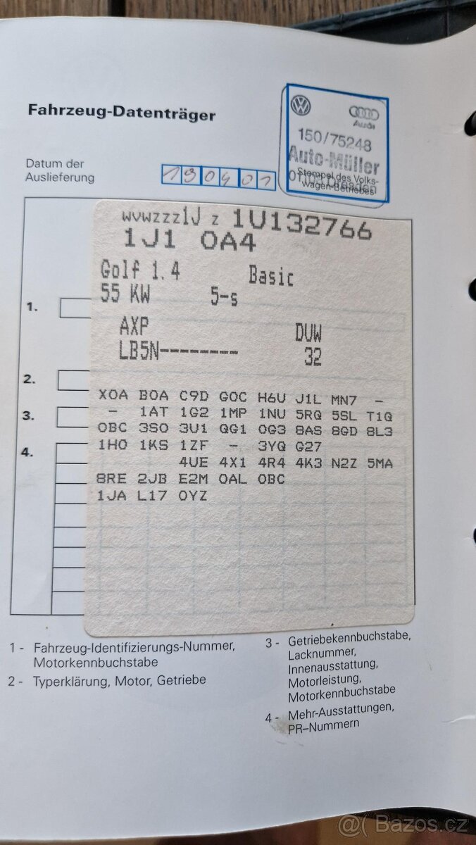 VW Golf IV Edition | poctivý kus, 10 let v jedněch rukou - 17