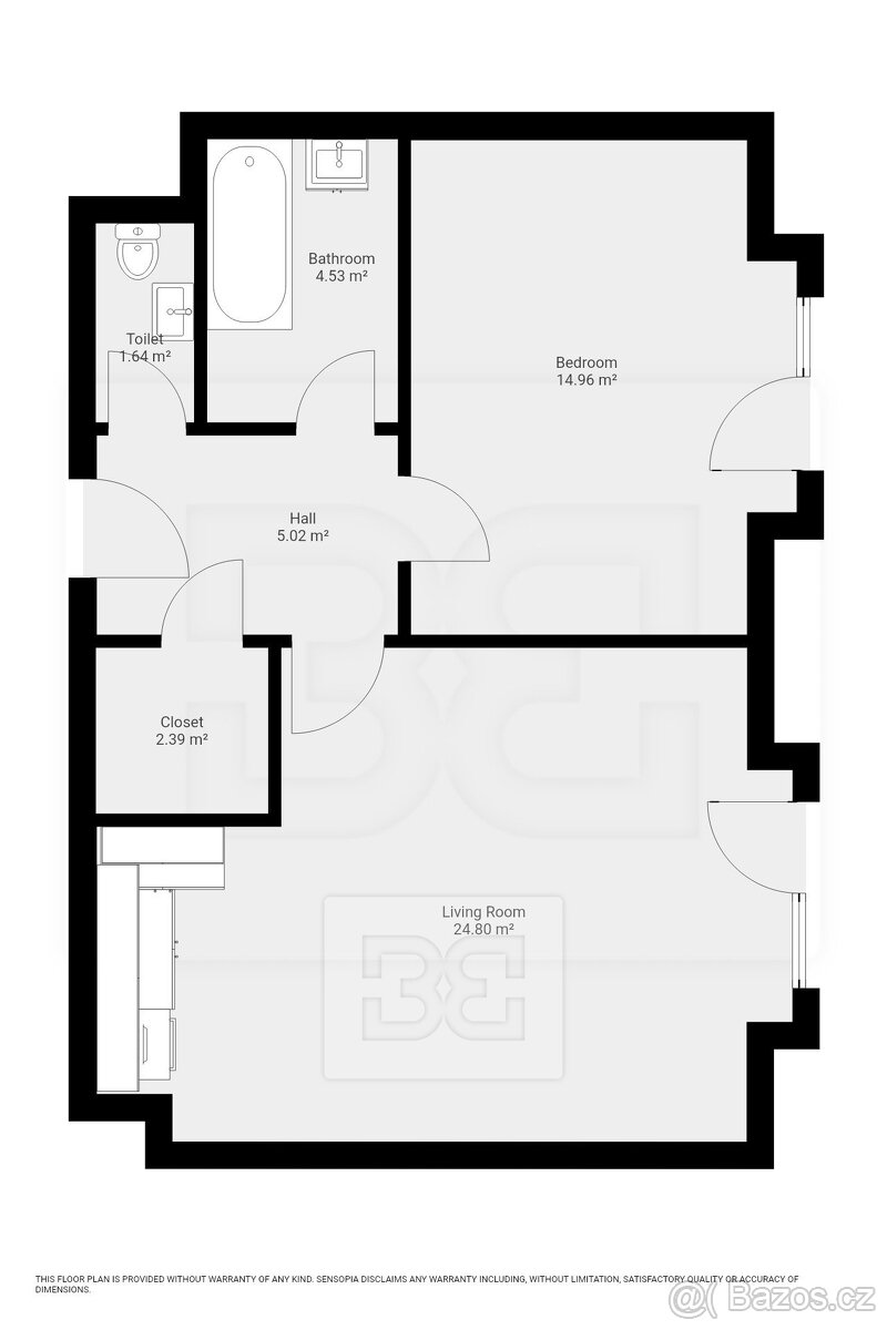 Pronájem bytu 2+kk s balkónem, ev.č. N09046 - 17