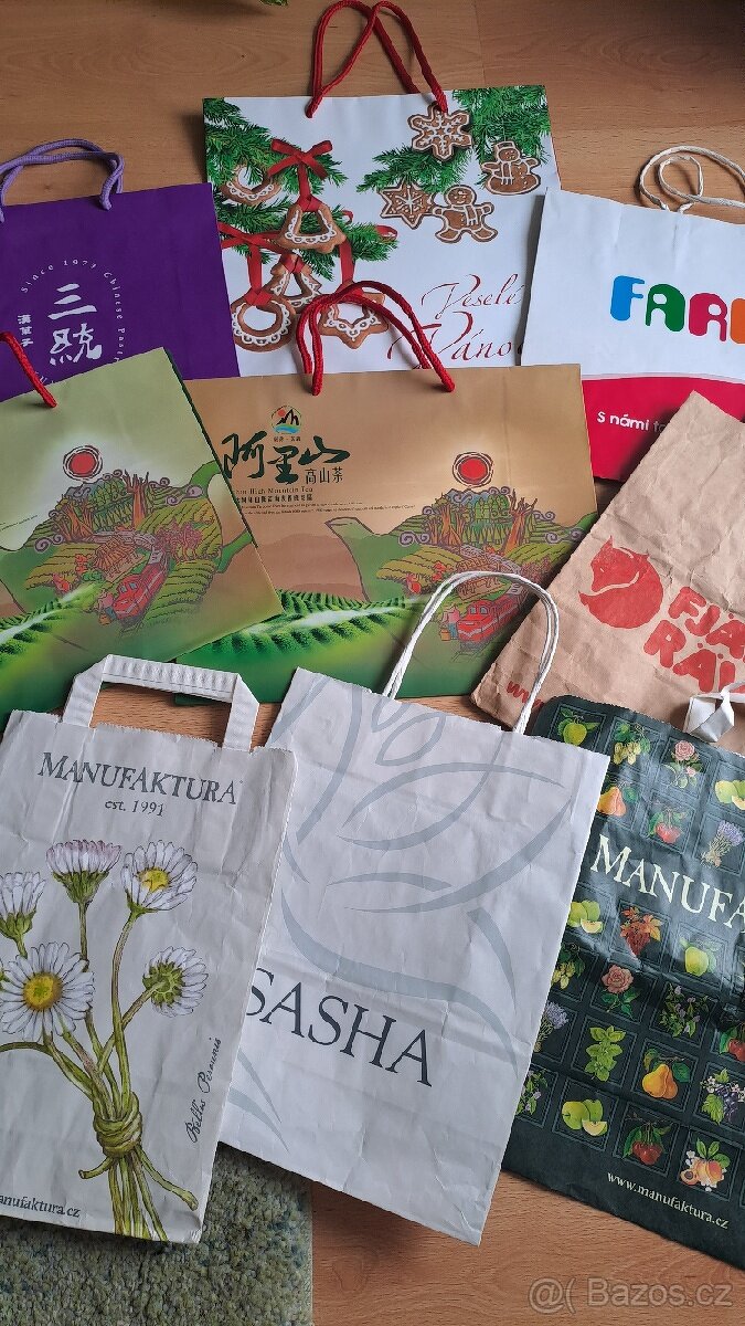 Igelitové, papírové tašky a retro sáčky pro sběratele - 17