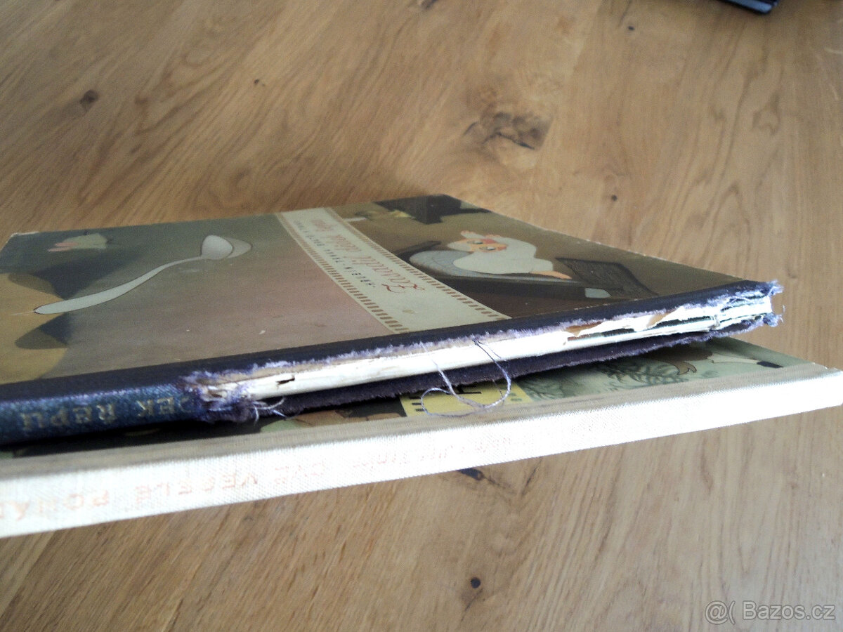 Zasadil dědek řepu 1947 Dvě pohádky Trnka Hrubín - 17