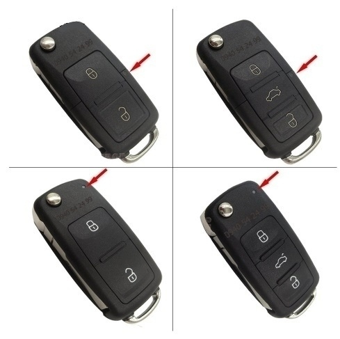 Obal kľúča SEAT VW ŠKODA - 17