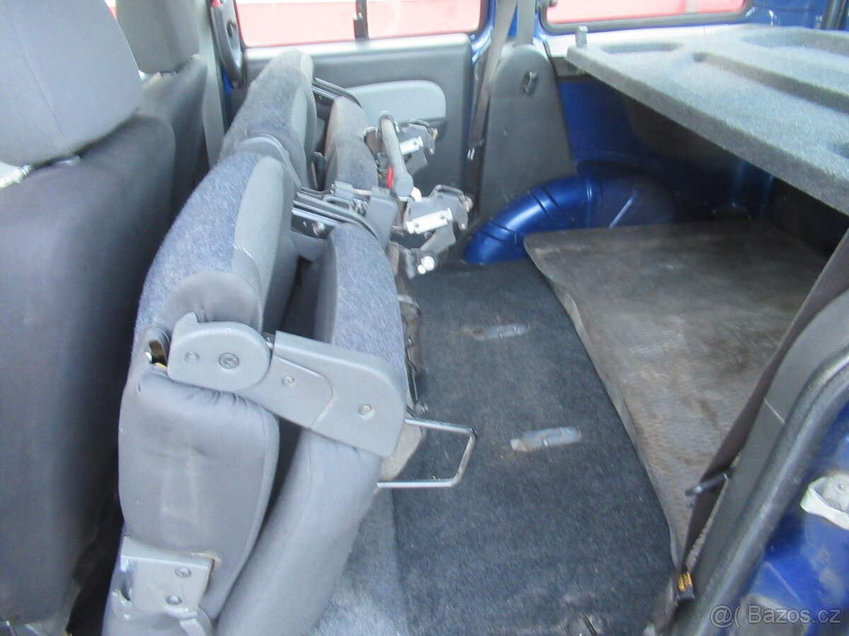 Fiat Doblo 1,4 80k, Klima, Tažné - 17