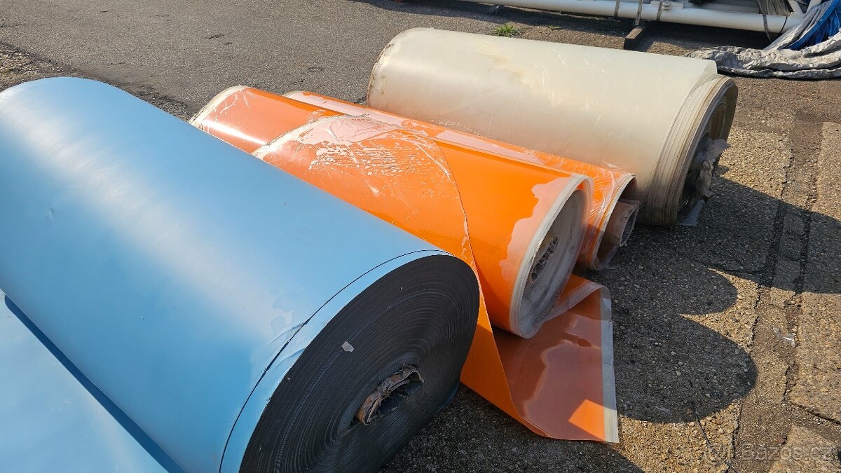 PVC folie - zesílené , odolné - různé druhy - 17