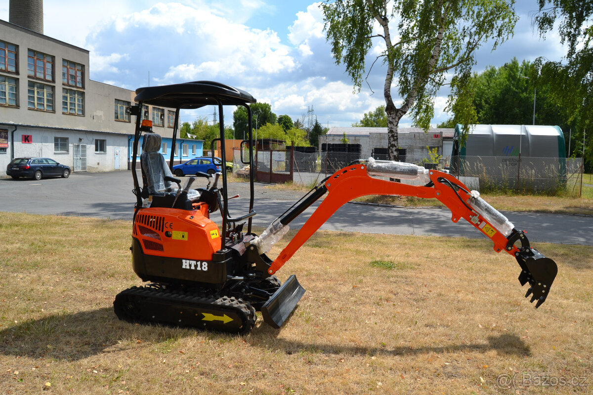 Minibagr HT1800kg Kubota - 17