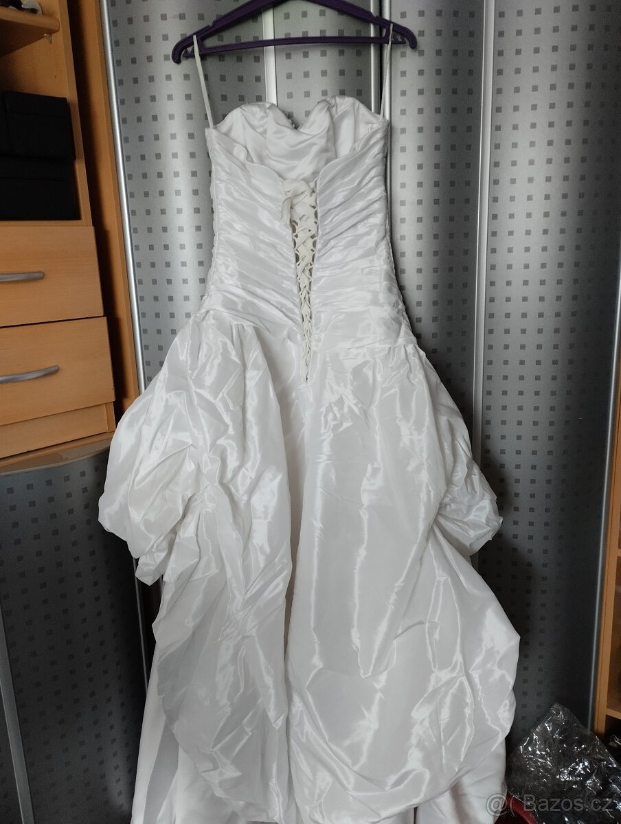 Svatební šaty vel S - 17