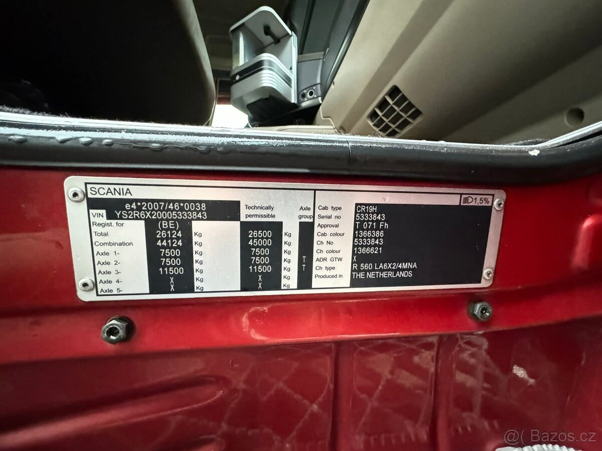 Scania R560 V8 6x2 / Euro 5 / Smart2 - 17