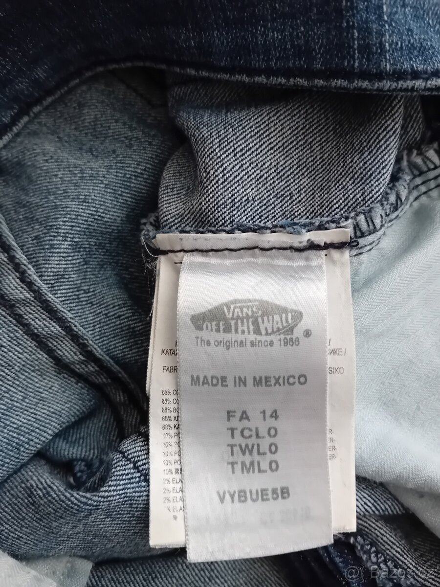 Vans dámské skinny džíny vel. M - 17
