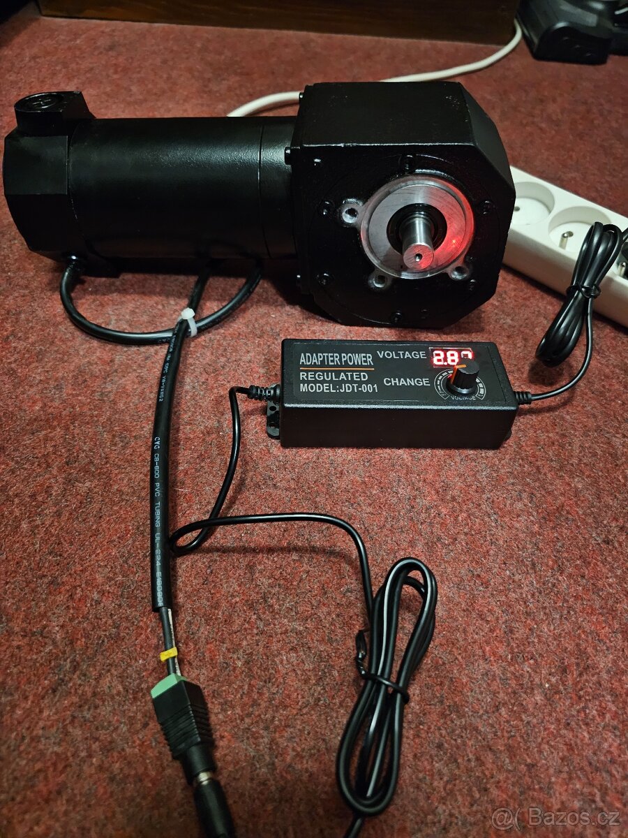 Motorek na gril na 220V s Trafem s Regulací 1-60 Otáček - 17