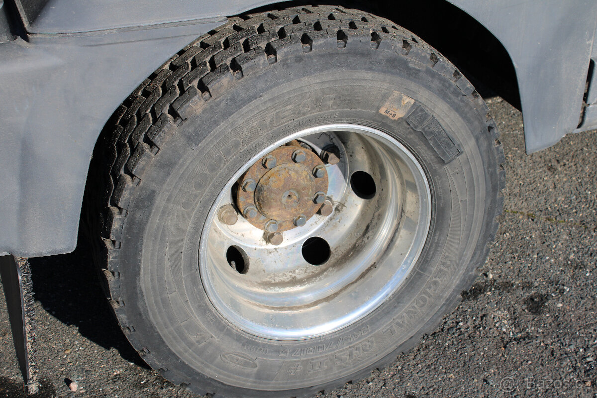 MERCEDES-BENZ ATEGO 1223, HYDRAULICKÉ ČELO, PNEU 90% - 17