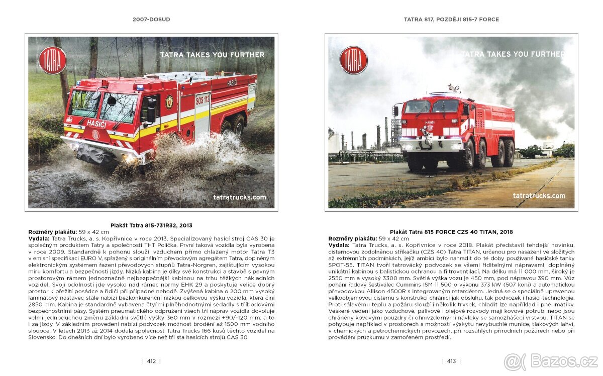 TATRA 815 - legenda na plakátech a v prospektech, 1983-2024 - 17