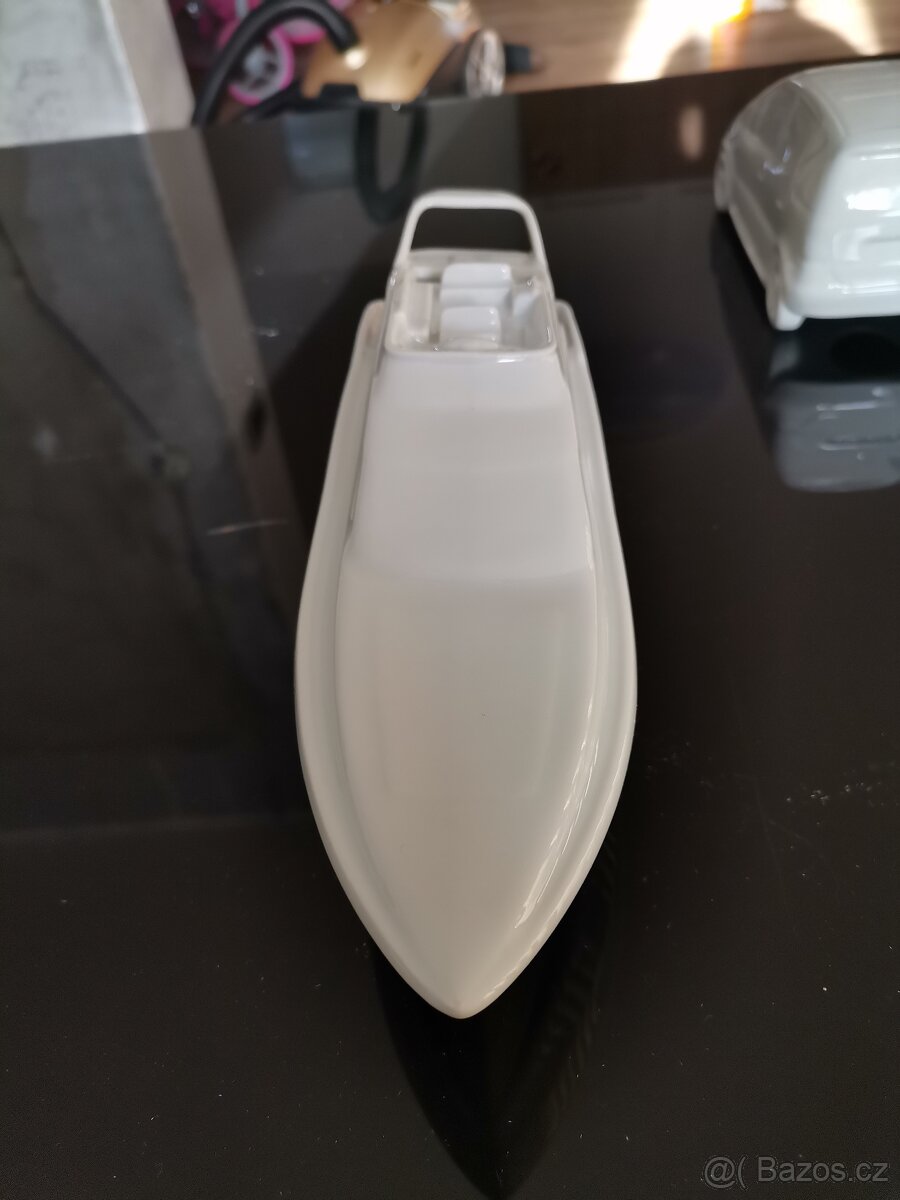 Porcelánová auta, formule, člun - 17