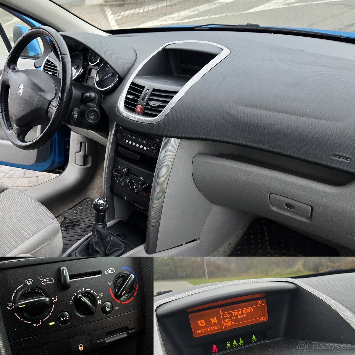 PEUGEOT 207 PREMIUM 1,4 16v KLIMA, ALU, MUSIC CHARGER - 17