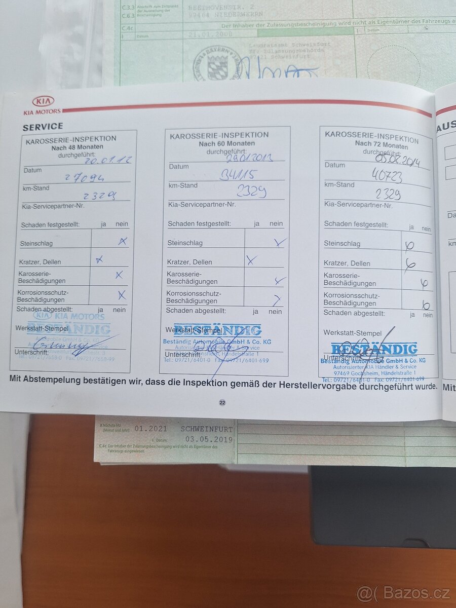 Kia Picanto 1.1i/48kW. r. 2008, naj. 93.500km-Serviska - 17