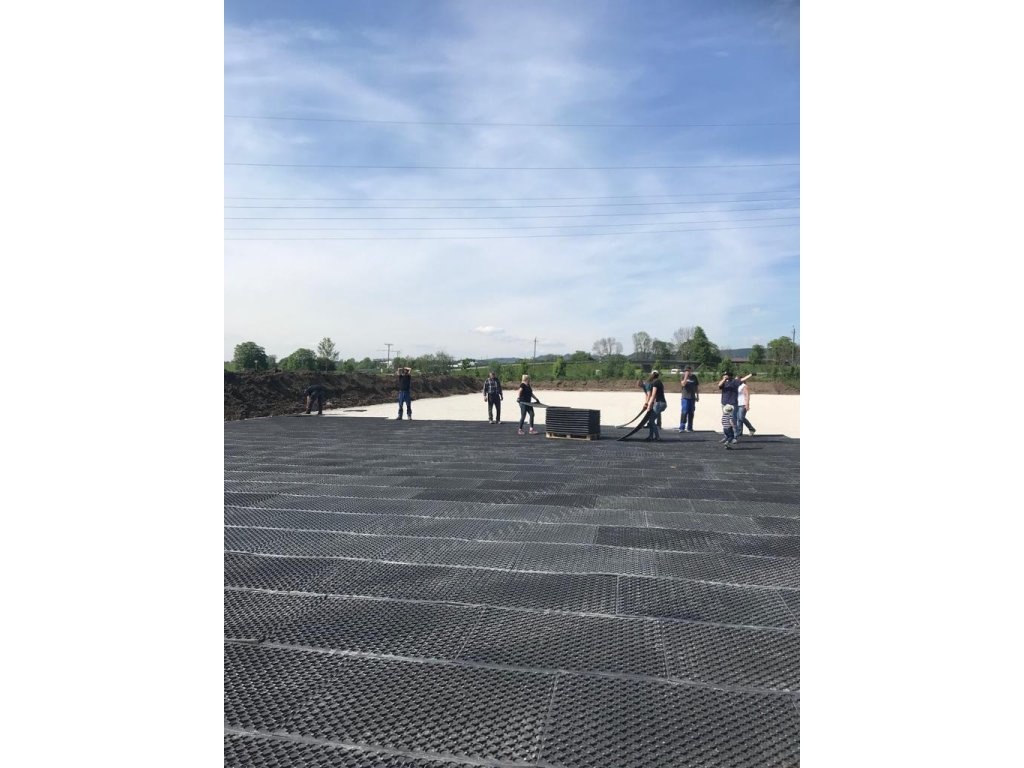 Podlahové desky Paddock zátěžové děrované z PVC 117x 84cm - - 17