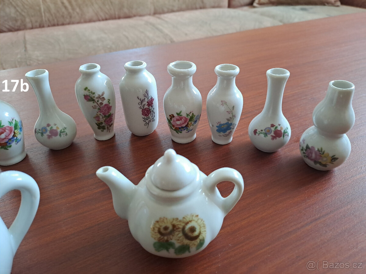 Prodám starší sklo a porcelán - 17