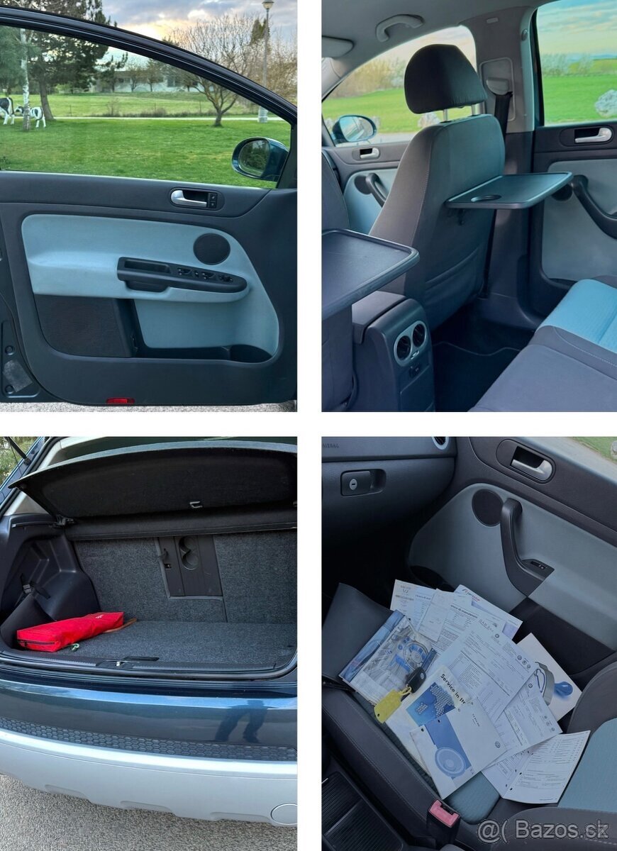 Vw Golf V Plus 1.9 Tdi 77kw 105ps manuál edícia CROSS GOLF - 17