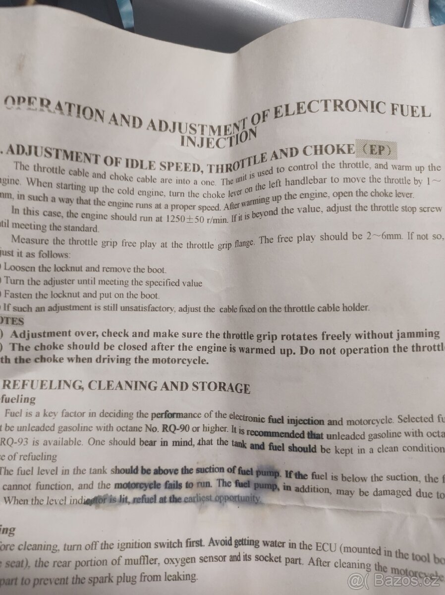 Motor čína Lifan 125ccm - 17