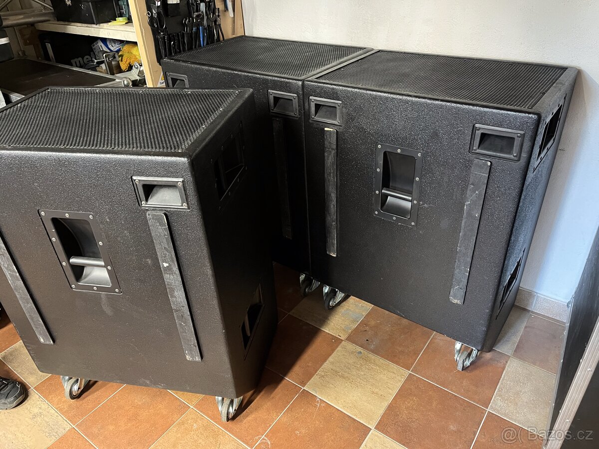 Kopletní systém EAW - lohonka + 4x FP10000Q + racky + DSP - 17