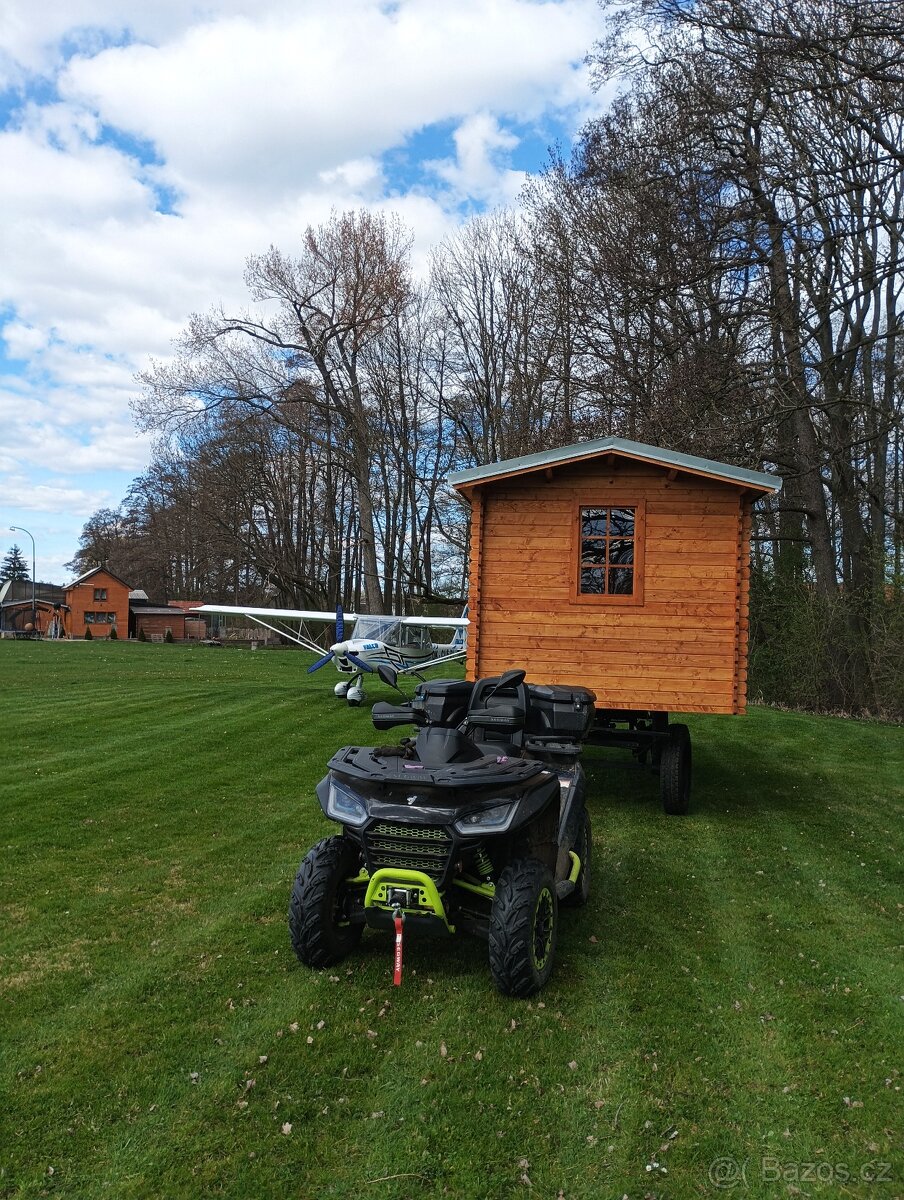 Zahradní domek na kolech, chatička, - 17