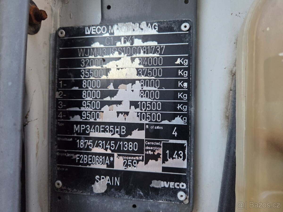 Iveco EURO TRAKKER MP340E35HB 8x4 MIX - 17