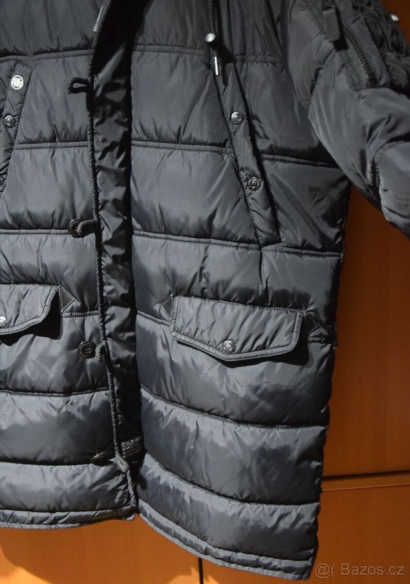 PitBull West Coast pánská zimní bunda Kingston černá, vel. M - 17