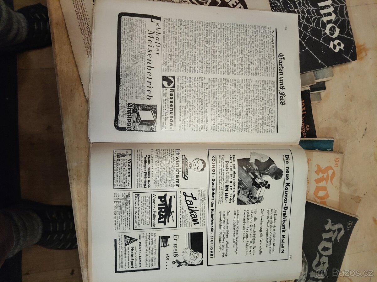 Časopis Kosmos, ročník 1931 a 39 - 17